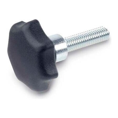 J.W. Winco J.W. Winco 1.97" Diameter Plastic Hand Knob w/ 3/8"-16 Hole Size 0.98" Hole Depth 6336.4-ST-50-3/8X16-25